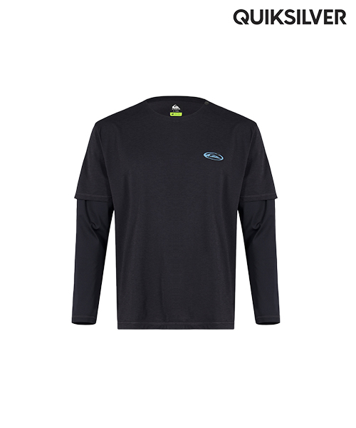 [퀵실버] 네이쳐 매직 레이어드 긴팔 래쉬가드 BLK 95